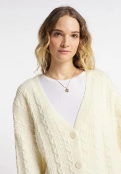 DREIMASTER INCUS - Chaqueta De Punto - Wollweiss, Mujer -Tienda DreiMaster barata 0004c32d3c8945948a3eedb37d3d4624