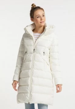 Mujer DREIMASTER BRIDGEPORT - Abrigo De Invierno - Wollweiss