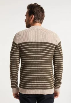 DreiMaster Hombre Chaqueta De Punto - Beige Militär Oliv -Tienda DreiMaster barata 007789fa9a52406c87aba61500fe5ffa