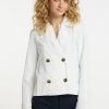 Mujer DREIMASTER FESTLAND - Blazer - Wollweiss