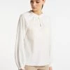 DreiMaster Mujer Blusa - Wollweiss