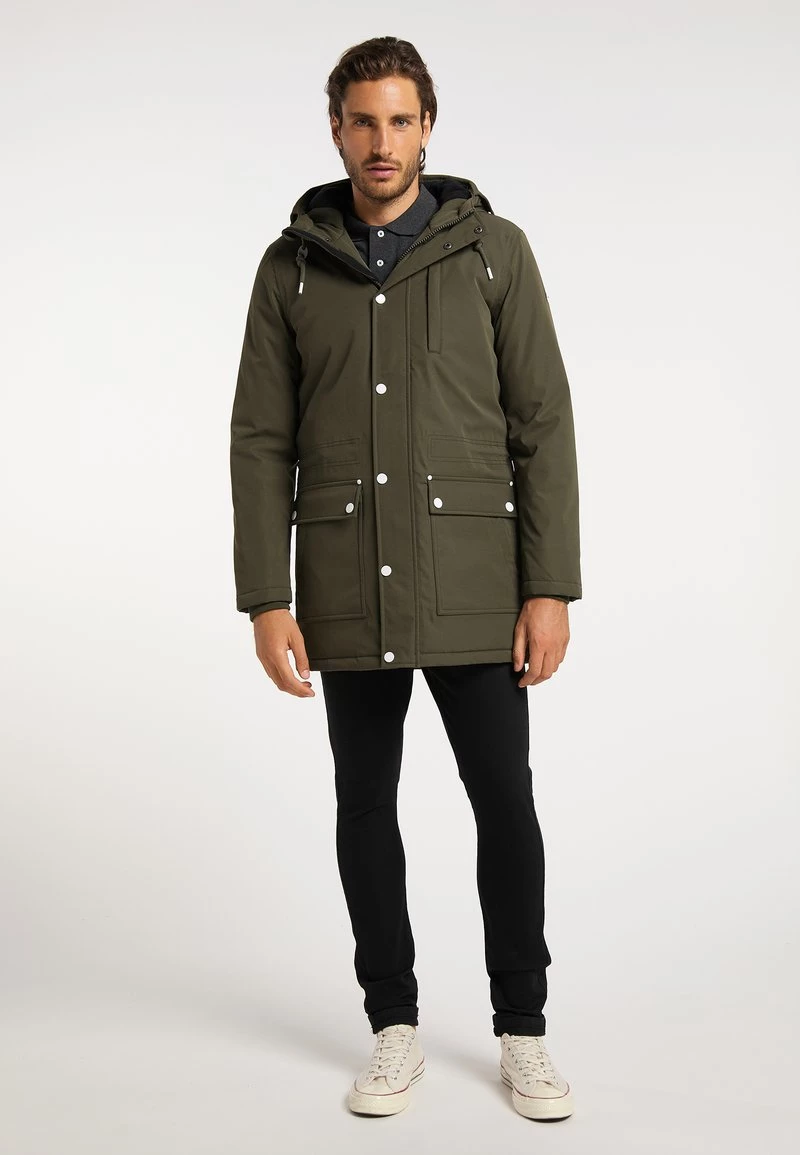 DREIMASTER STORMCLOUD - Abrigo De Invierno - Oliv, Hombre 2 DREIMASTER STORMCLOUD - Abrigo De Invierno - Oliv, Hombre - Imagen 2