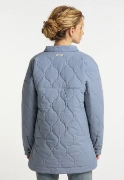 Mujer DREIMASTER TUXE - Chaqueta De Entretiempo - Graublau -Tienda DreiMaster barata 0179dfdfdf9a488cab04def955a99072