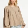 Mujer DREIMASTER INCUS - Blusa - Steinbeige