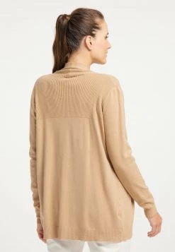 DreiMaster Mujer Chaqueta De Punto - Kamel -Tienda DreiMaster barata 01f76257877346ce916b78260ade5119