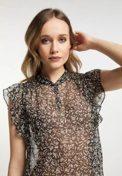 Mujer DREIMASTER CHAUNCE - Blusa - Schwarz 8 Mujer DREIMASTER CHAUNCE - Blusa - Schwarz -Tienda DreiMaster barata 023f50ac98ae4cec9dcb02341d14f9e4