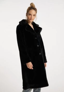 Mujer DREIMASTER TANUNA - Abrigo Corto - Schwarz