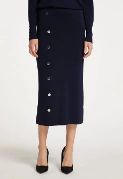 Mujer DREIMASTER BARADELLO - Falda De Tubo - Marine