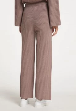 Mujer DREIMASTER INCUS - Pantalones - Taupe -Tienda DreiMaster barata 02fa9d3c8efb470aad531d3af9011995