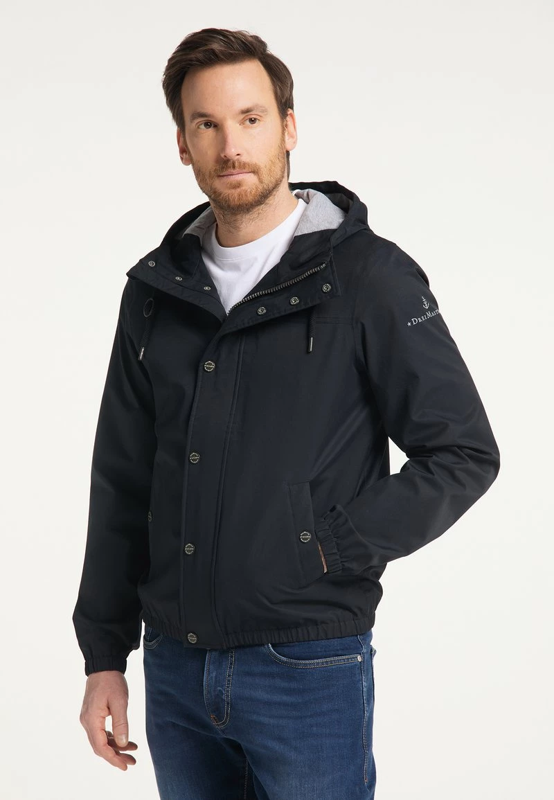 Hombre DREIMASTER BRIDGEPORT - Chaqueta Outdoor - Schwarz 1 Hombre DREIMASTER BRIDGEPORT - Chaqueta Outdoor - Schwarz