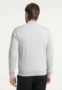 Hombre DREIMASTER TAKELAGE - Sudadera Con Cremallera - Hellgrau Melange -Tienda DreiMaster barata 0389e9c9aec04704827d5675b47a3785