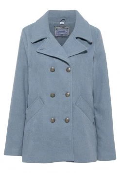 Mujer DREIMASTER KEYTI - Chaqueta De Entretiempo - Graublau -Tienda DreiMaster barata 042520a8397a4a1b89317f772a062caf