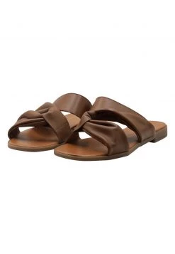 DreiMaster Mujer Sandalias Planas - Kamel -Tienda DreiMaster barata 04f96a582e514b70abf7698691af7ad1