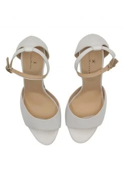 DreiMaster Sandalias De Tacón - Creme, Mujer -Tienda DreiMaster barata 050c8140c9bf4ea4a07d213363999b75