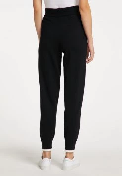 Mujer DREIMASTER BRIDGEPORT - Pantalones Deportivos - Schwarz -Tienda DreiMaster barata 05651afb80a74527b1fe5369f298ee31