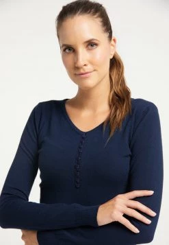 DreiMaster Mujer Jersey De Punto - Marine -Tienda DreiMaster barata 05e32e9602dc4282956f9106982c8569