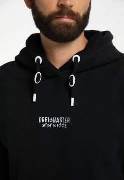 Hombre DREIMASTER KILATA - Jersey Con Capucha - Schwarz -Tienda DreiMaster barata 062a338a44c2493896d5657109af970a