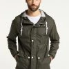 Hombre DREIMASTER BOUNDRY - Chaqueta Outdoor - Dunkeloliv