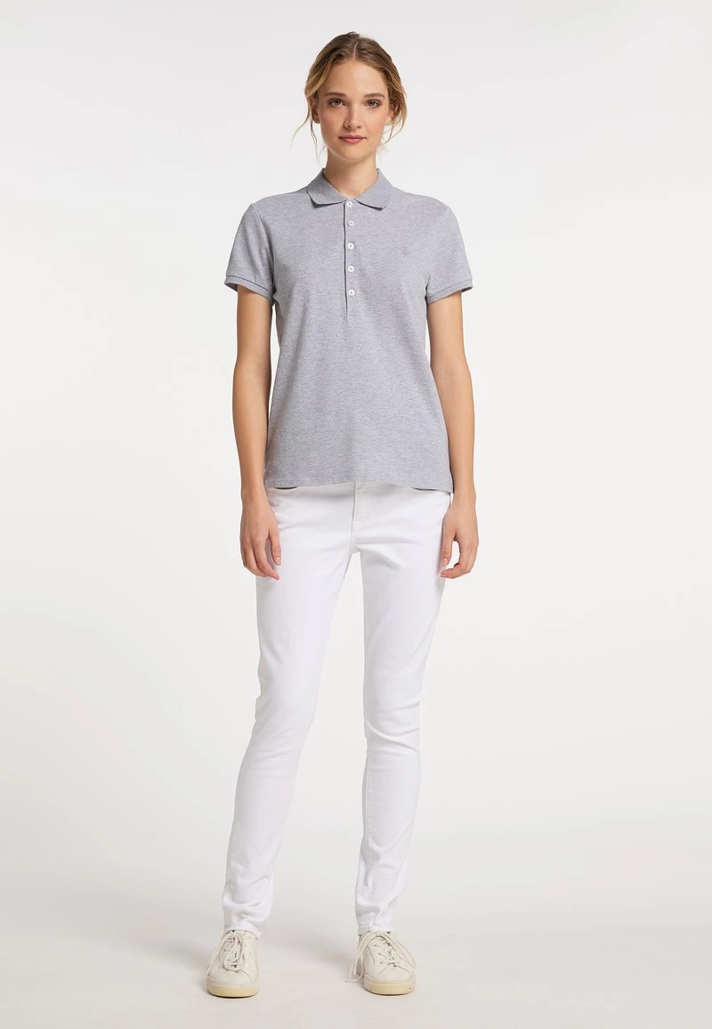 Mujer DREIMASTER BRIDGEPORT - Polo - Hellgrau Melange 2 Mujer DREIMASTER BRIDGEPORT - Polo - Hellgrau Melange - Imagen 2