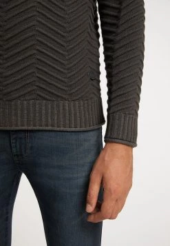 Hombre DREIMASTER ABREL - Jersey De Punto - Schwarz -Tienda DreiMaster barata 0763ef9c27d9431ab5948565b38cbf4c