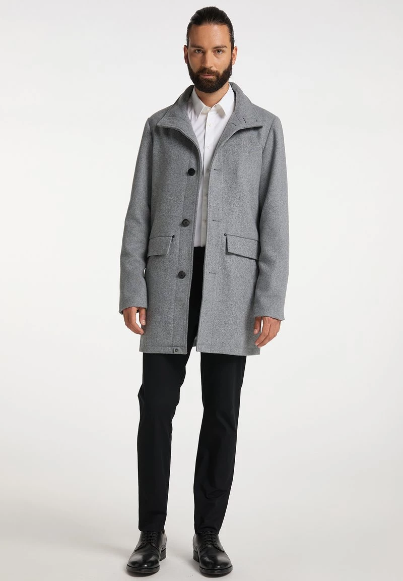 Hombre DREIMASTER BARADELLO - Abrigo Clásico - Hellgrau Melange 2 Hombre DREIMASTER BARADELLO - Abrigo Clásico - Hellgrau Melange - Imagen 2