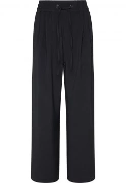 Mujer DREIMASTER EUCALY - Pantalones - Schwarz -Tienda DreiMaster barata 07c90aae069543cda9cebb6087ab6c8b