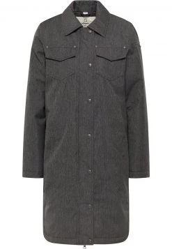 Mujer DREIMASTER INCUS - Abrigo De Invierno - Denim Black -Tienda DreiMaster barata 086da05558ec4ae5a3a73b26458d14d6