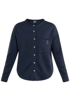 DreiMaster Mujer Sudadera Con Cremallera - Marine -Tienda DreiMaster barata 08d9f74bb2534f1f9ed889f7321f9e25