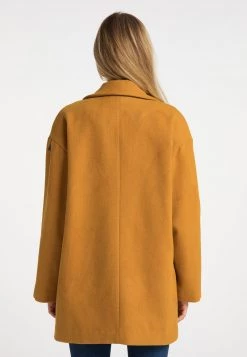 Mujer DREIMASTER KEYTI - Abrigo Corto - Dunkelcurry -Tienda DreiMaster barata 091deb2cf63243eea7f46510e34a9b65