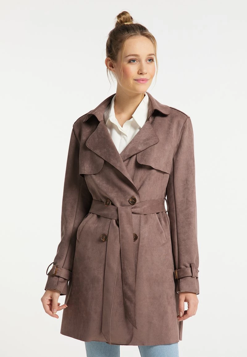 DreiMaster Mujer Gabardina - Taupe 1 DreiMaster Mujer Gabardina - Taupe