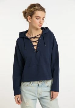 DREIMASTER TAKELAGE - Sudadera - Dunkelmarine, Mujer