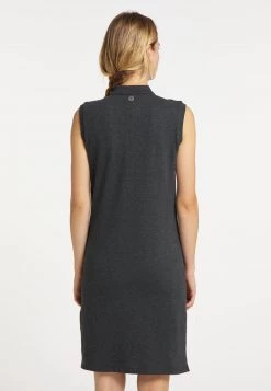 DREIMASTER BRIDGEPORT - Vestido De Tubo - Dunkelgrau Melange, Mujer -Tienda DreiMaster barata 0940d10013e649579fe613910a96891d