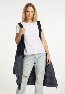 Mujer DREIMASTER INCUS - Abrigo De Invierno - Denim Blue -Tienda DreiMaster barata 0958806c65b54d42ab812e01de2a9ed7