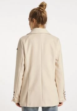 Mujer DREIMASTER KEYTI - Abrigo Corto - Creme -Tienda DreiMaster barata 095fa444ae164c48886b41da05f5fa79