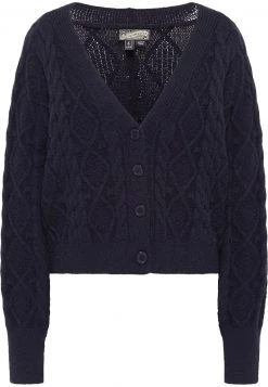 Mujer DREIMASTER KEYTI - Chaqueta De Punto - Marine -Tienda DreiMaster barata 096b0937be1a44c7b4be0e5d55f28275