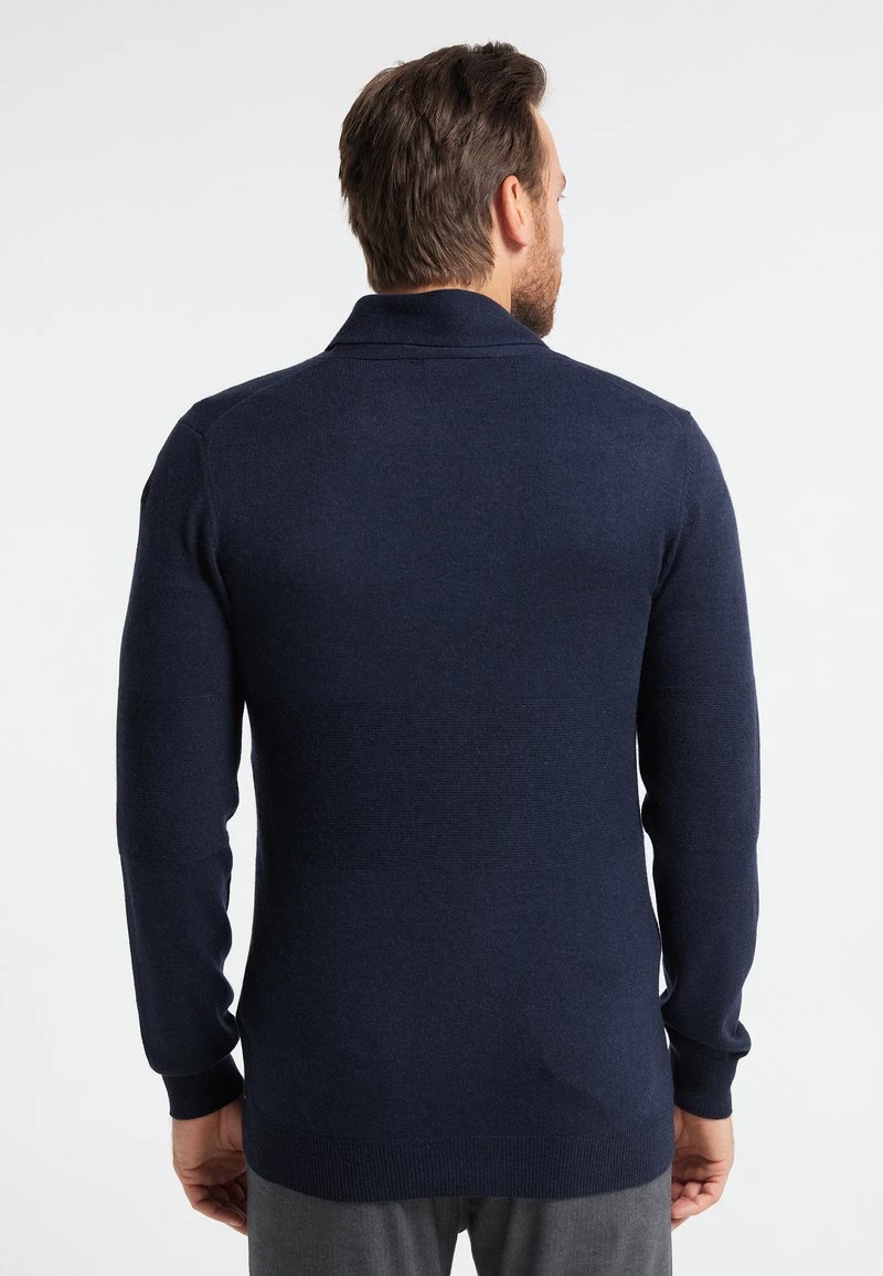 DreiMaster Hombre Chaqueta De Punto - Marine 3 DreiMaster Hombre Chaqueta De Punto - Marine - Imagen 3