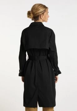 Mujer DREIMASTER ZITHA - Gabardina - Schwarz -Tienda DreiMaster barata 0b5d562c00884b3f8a4fcd0b174c1dc9