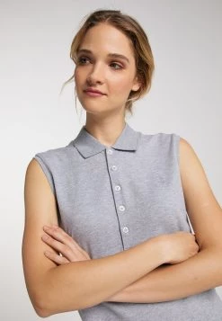 DREIMASTER BRIDGEPORT - Polo - Hellgrau Melange, Mujer -Tienda DreiMaster barata 0bad6822eb0b4e61acbe017419151fae