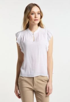 Mujer DREIMASTER FUMO - Blusa - Wollweiss