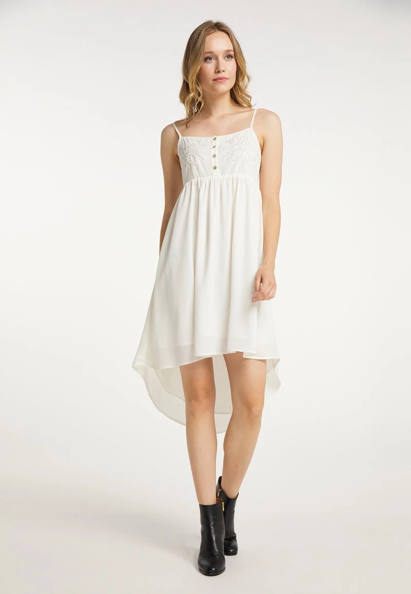 Mujer DREIMASTER EMBELL - Vestido Informal - Wollweiss 2 Mujer DREIMASTER EMBELL - Vestido Informal - Wollweiss - Imagen 2