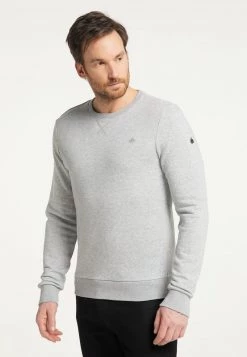 Hombre DREIMASTER TAKELAGE - Sudadera - Hellgrau Melange