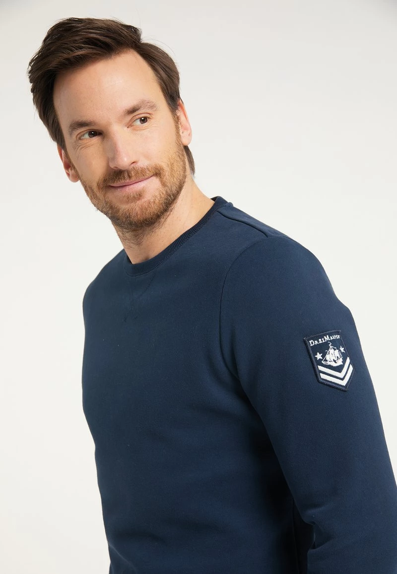 Hombre DREIMASTER KILATA - Sudadera - Marine 4 Hombre DREIMASTER KILATA - Sudadera - Marine - Imagen 4