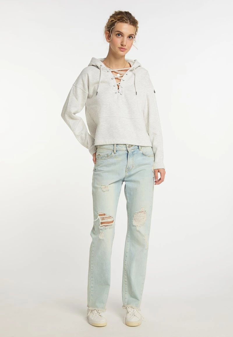 Mujer DREIMASTER TAKELAGE - Jersey Con Capucha - Wollweiss Melange 2 Mujer DREIMASTER TAKELAGE - Jersey Con Capucha - Wollweiss Melange - Imagen 2