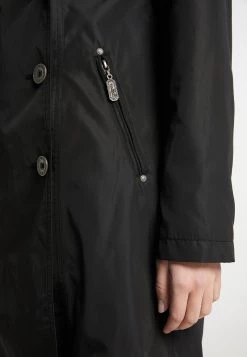 Mujer DREIMASTER MERRO - Abrigo Clásico - Schwarz -Tienda DreiMaster barata 0df3b5275503476d83af803f0ba6bb71