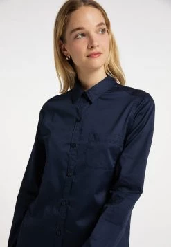 Mujer DREIMASTER IRIDIA - Camisa - Marine -Tienda DreiMaster barata 0eae8761bd49426ea036c2f705ba5718