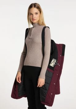 Mujer DREIMASTER ACALMAR - Abrigo De Invierno - Bordeaux -Tienda DreiMaster barata 0efb62f2292e4f7f90fb5a5d33e3856a