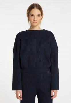 Mujer DREIMASTER INCUS - Jersey De Punto - Marine