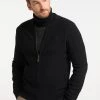 Hombre DREIMASTER FUMO - Chaqueta De Punto - Schwarz