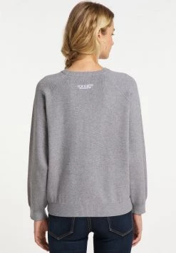 Mujer DREIMASTER BRIDGEPORT - Jersey De Punto - Grau Melange -Tienda DreiMaster barata 0f54375f8a3a49e9ad8a35d98c48bd2f