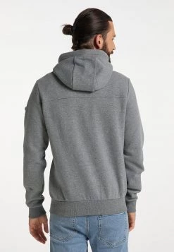 Hombre DREIMASTER KILATA - Jersey Con Capucha - Grau Melange -Tienda DreiMaster barata 0fa4ca3bf6f7485f88b016b1c33eb3f7